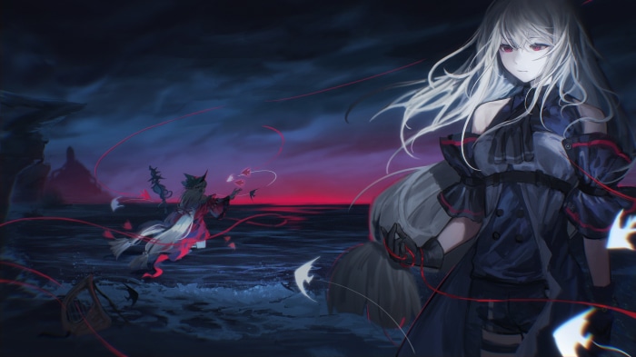 Skadi from Arknights 4K