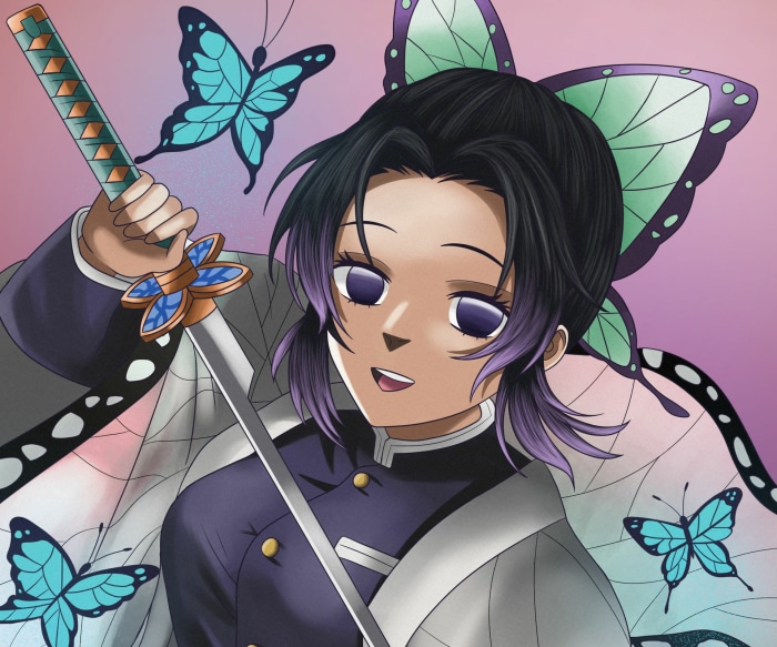 Shinobu Kochou from Demon Slayer: Kimetsu No Yaiba