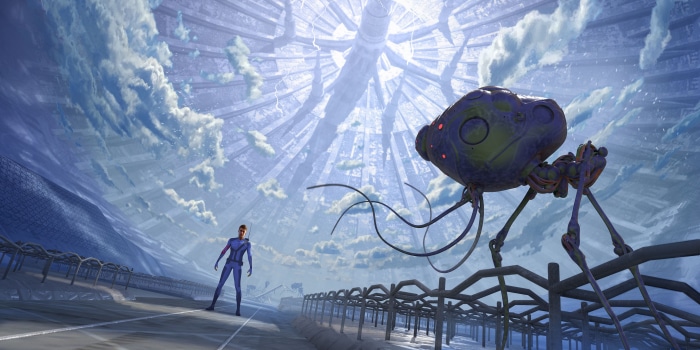 Rendezvous with Rama-Biot by Fred Gambino