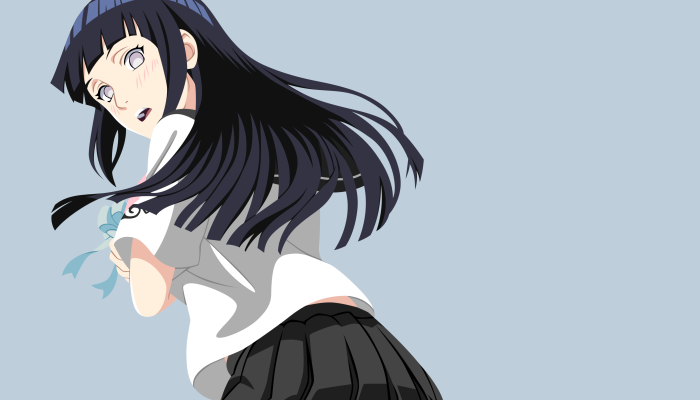 Hinata Hyuga from Naruto Minimalist