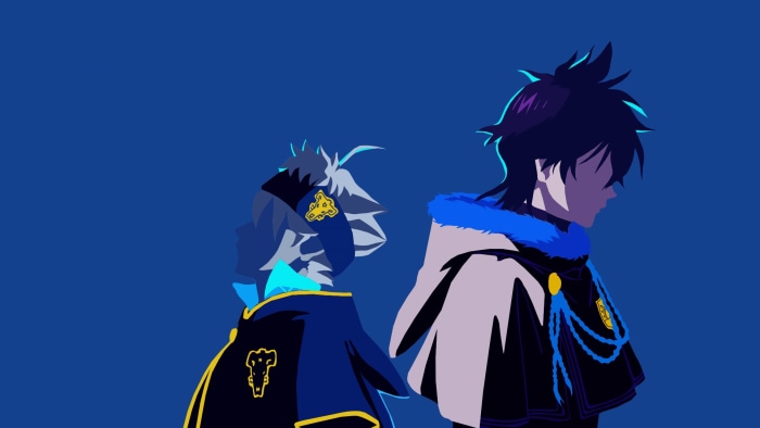 Yuno and Asta from Black Clover