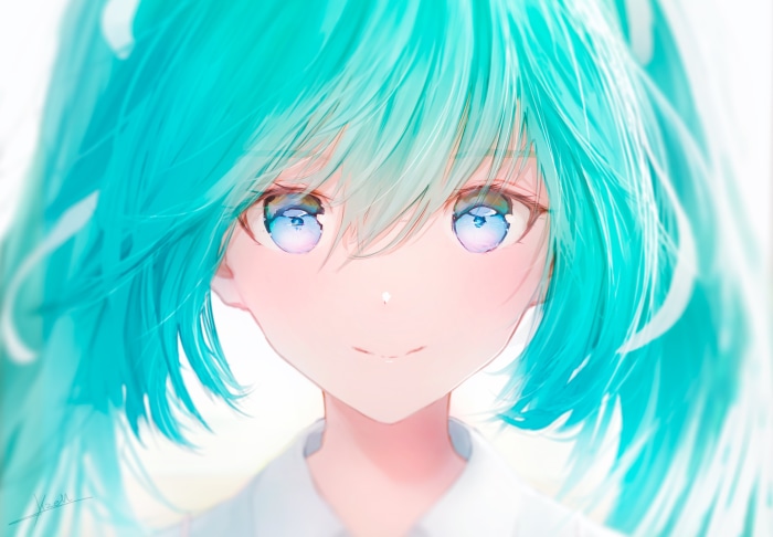 Hatsune Miku from Vocaloid