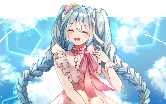 Hatsune Miku from Vocaloid