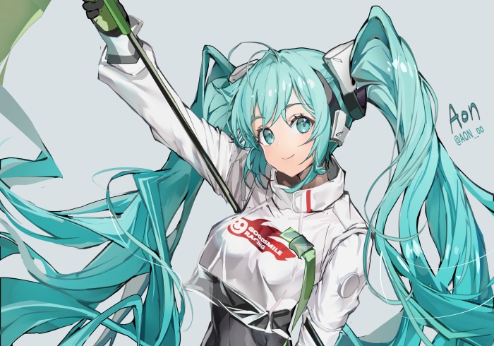 Hatsune Miku from Vocaloid 4K