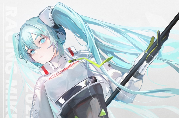 Hatsune Miku Racing 4K