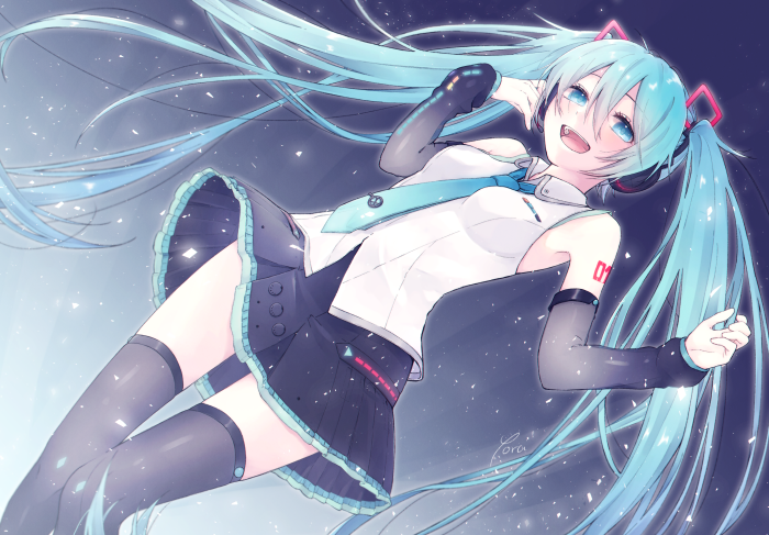 Hatsune Miku from Vocaloid