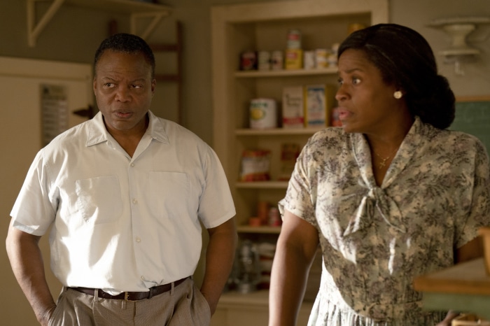 Man and woman in a kitchen