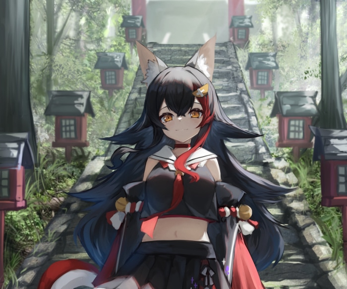 Ookami Mio from Hololive