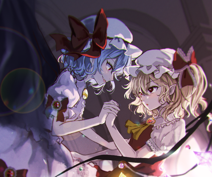 Remilia Scarlet and Flandre Scarlet from Touhou
