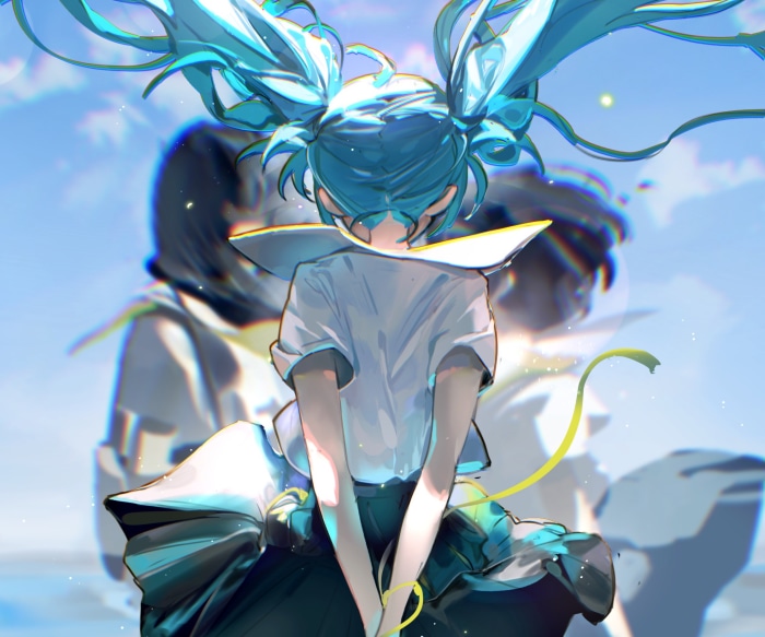 Hatsune Miku from Vocaloid