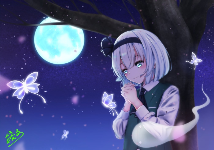 Youmu Konpaku from Touhou 4K