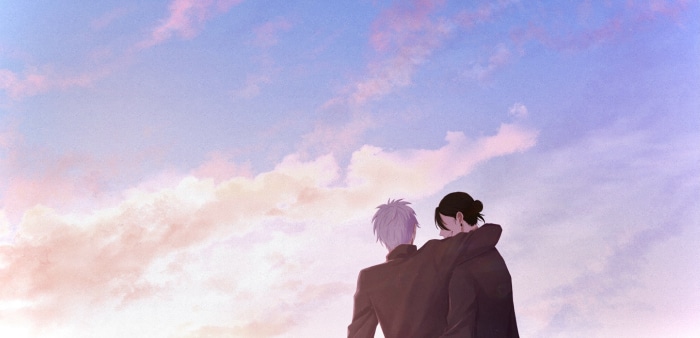 Satoru Gojo and Suguru Geto from Jujutsu Kaisen