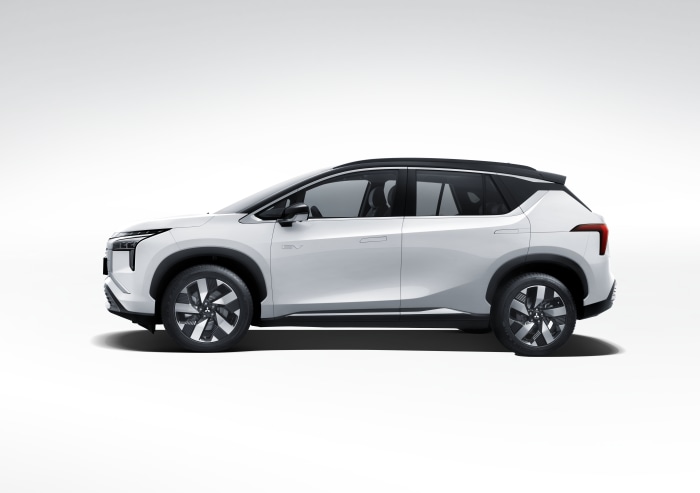 White Mitsubishi Airtrek EV SUV