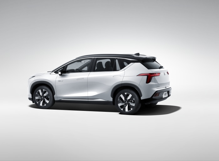 White Mitsubishi Airtrek EV SUV