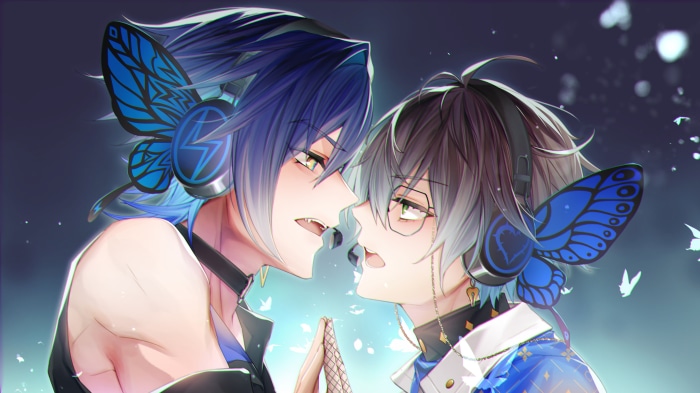 Ike Eveland and Yugo Asuma from Nijisanji