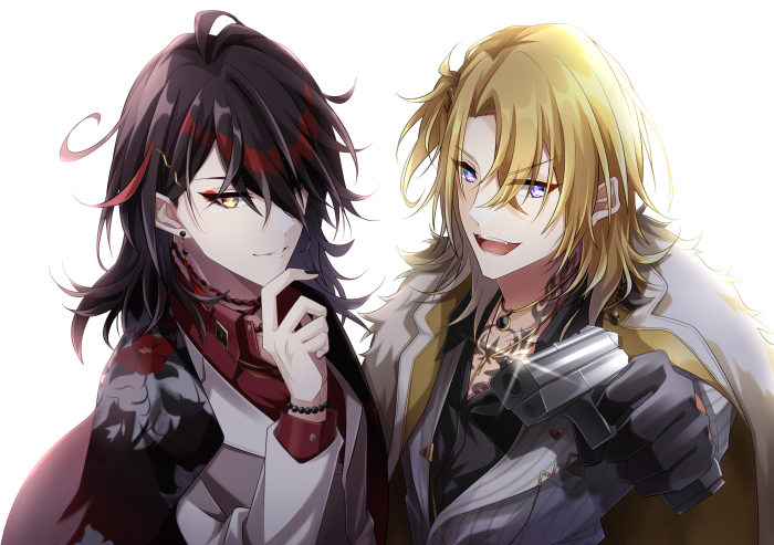 Vox Akuma and Luca Kaneshiro from Nijisanji