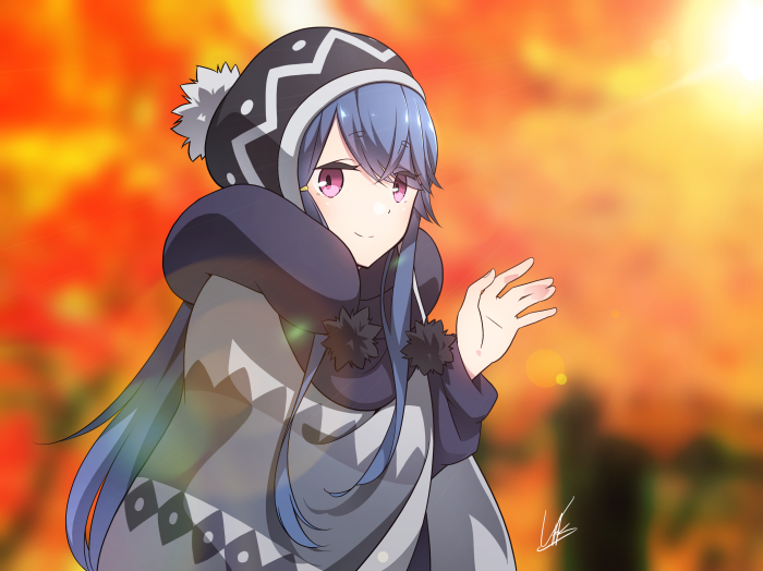 Rin Shima from Laid-Back Camp