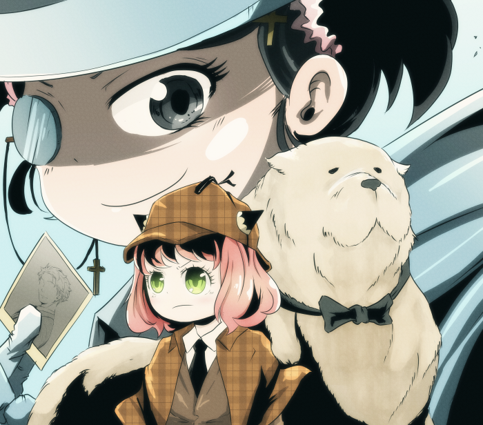 Anya Forger and Bond from Spy X Family