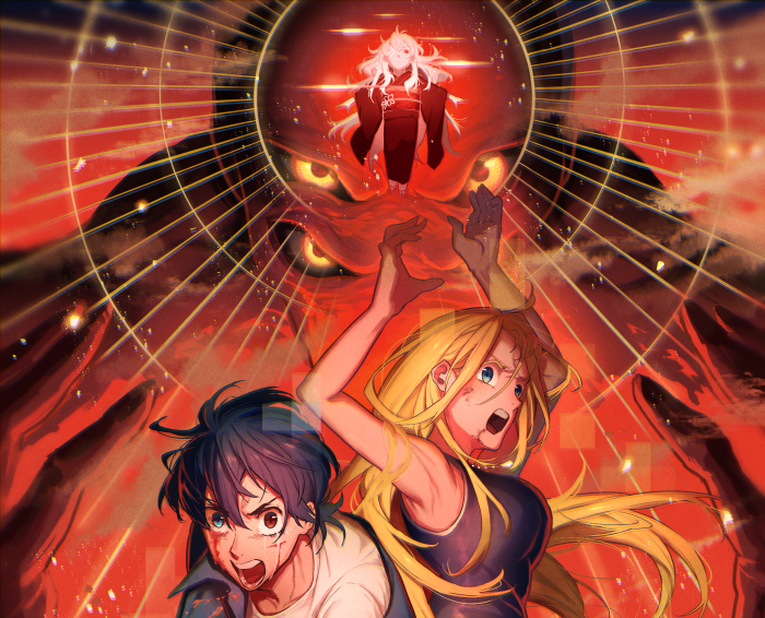 Ushio Kofune and Shinpei Ajiro from Summer Time Rendering