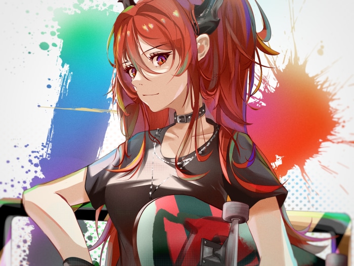Surtr from Arknights 4K