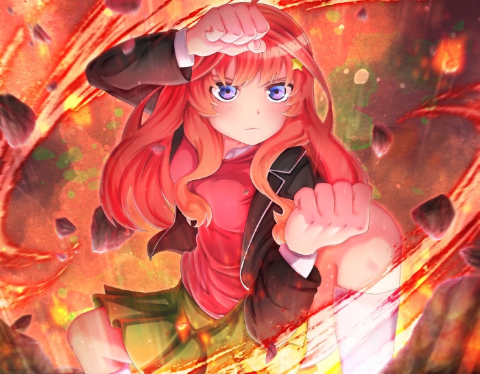 Itsuki Nakano from The Quintessential Quintuplets