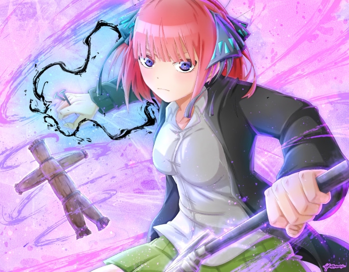 Nino Nakano from The Quintessential Quintuplets