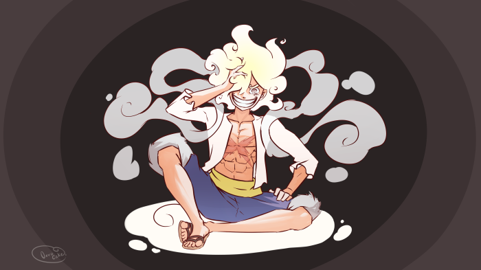 Monkey D. Luffy Gear 5 from One Piece