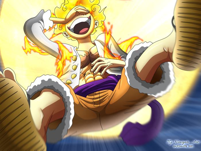 Monkey D. Luffy Gear 5 from One Piece