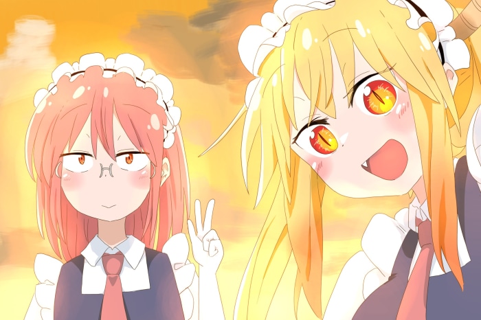 Tohru and Kobayashi from Miss Kobayashi's Dragon Maid