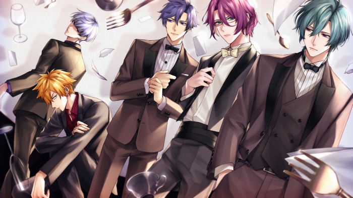DIG-ROCK HD characters in formal wear
