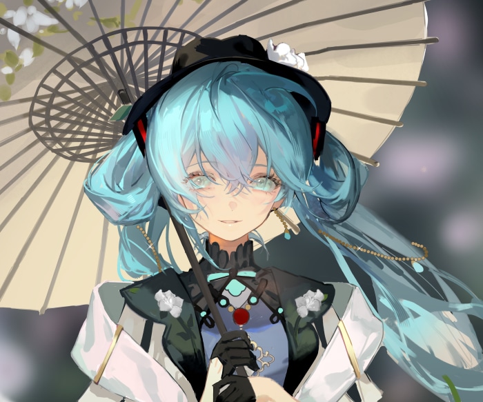 Hatsune Miku from Vocaloid 4K