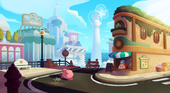 Kirby from Kirby and the Forgotten Land 4K