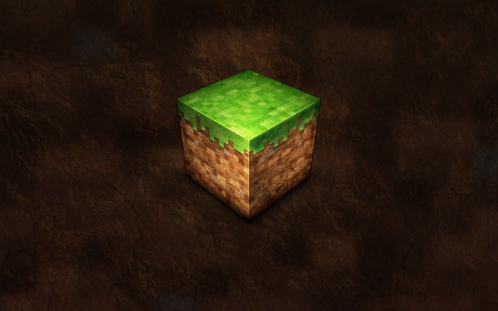 Minecraft grass and dirt block