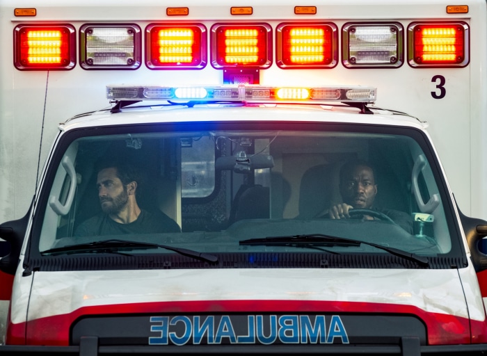 Ambulance with Jake Gyllenhaal and Yahya Abdul-Mateen II