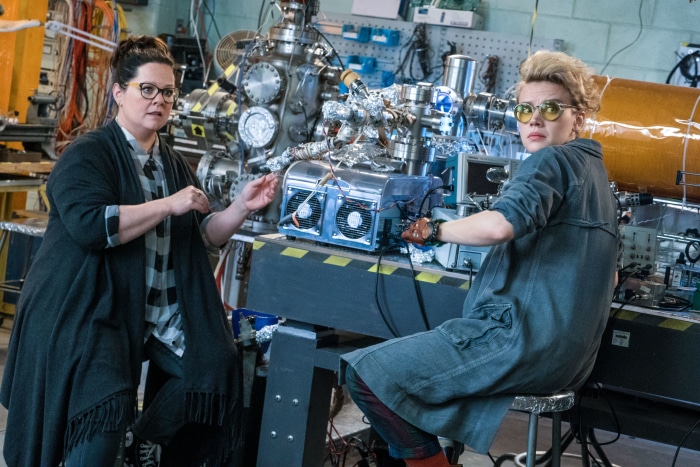 Melissa McCarthy and Kate McKinnon from Ghostbusters (2016)