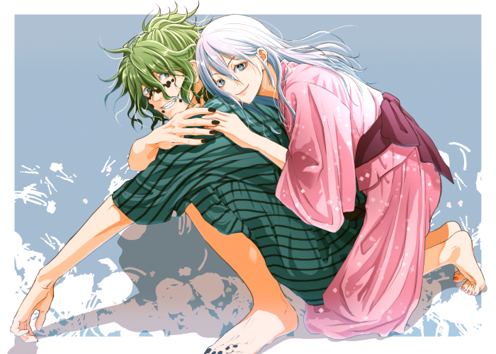Gyutaro and Daki from Demon Slayer: Kimetsu No