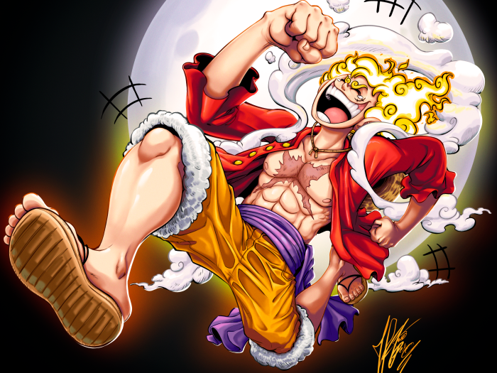 Luffy Gear 5 from One Piece