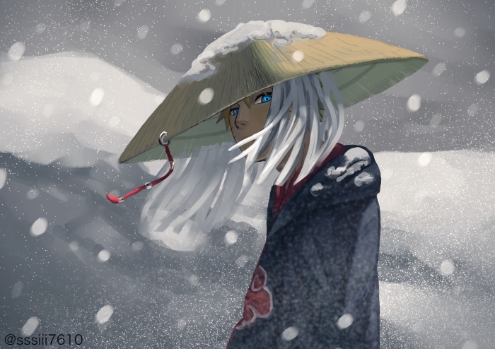 Naruto Uzumaki in the Snow