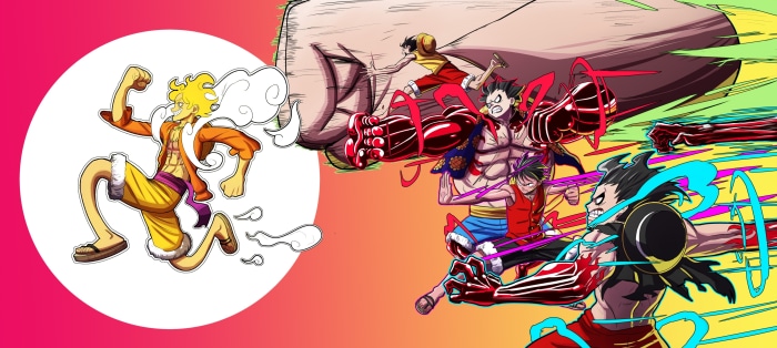 Monkey D. Luffy Gear 5 from One Piece