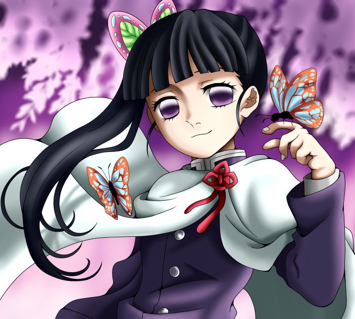 Kanao Tsuyuri from Demon Slayer: Kimetsu no Yaiba 4K