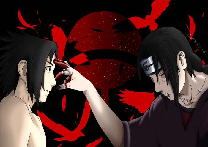 Sasuke and Itachi Uchiha from Naruto