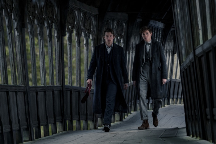 Theseus and Newt Scamander from Fantastic Beasts: The Secrets Of Dumbledore