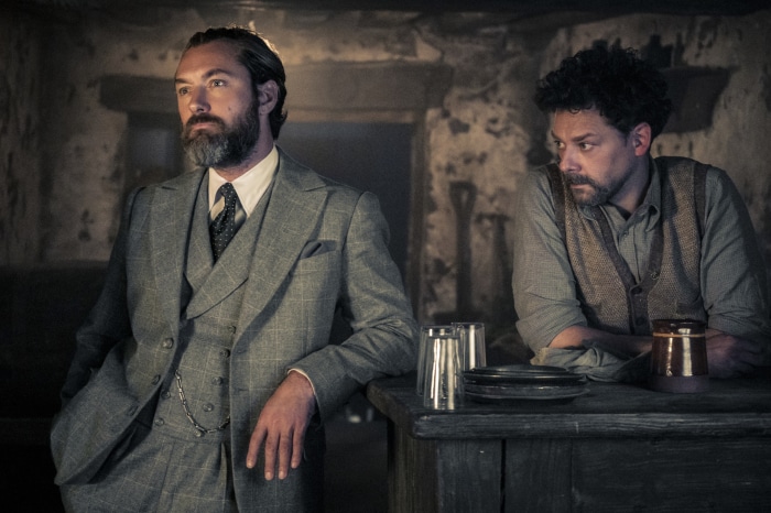 Albus Dumbledore and Aberforth Dumbledore from Fantastic Beasts