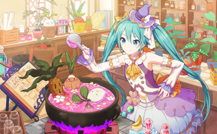Hatsune Miku in Magical Potion Lab