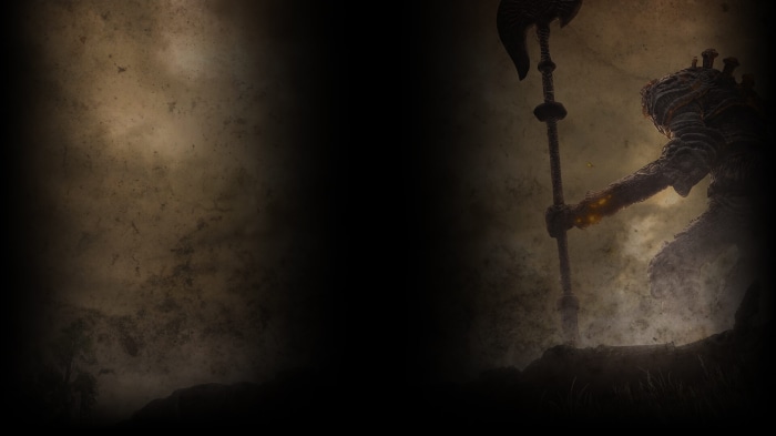Elden Ring character with axe staff