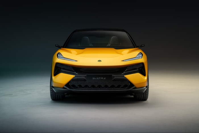 Lotus Eletre electric SUV front view