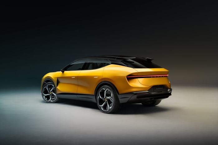 Lotus Eletre electric SUV rear view