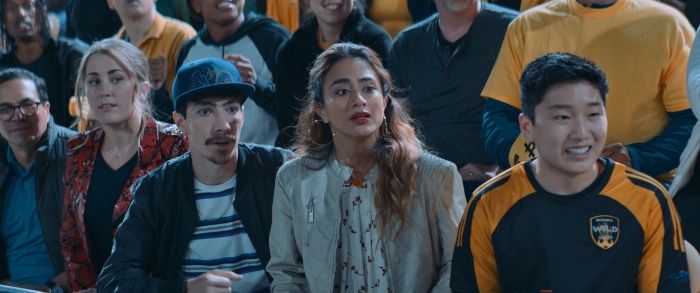 Ally Brooke at a Soccer Game