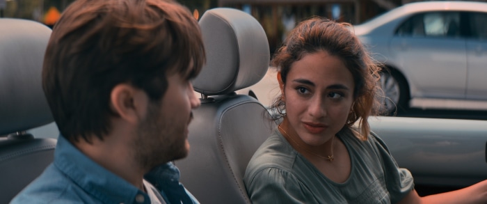 Ally Brooke in a car