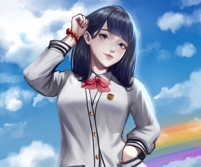 Rikka Takarada from SSSS.Gridman